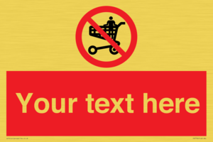 Custom prohibition no standing in trolley